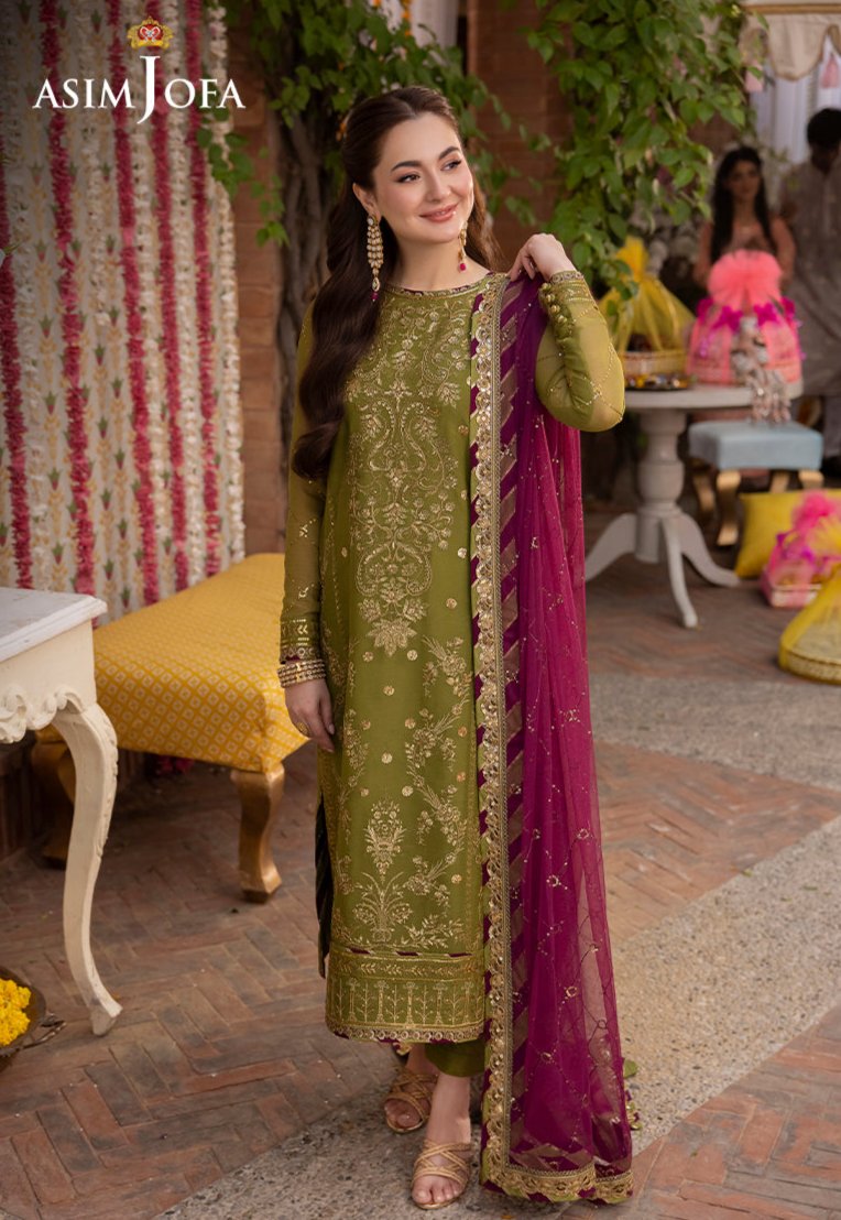 Fern Green By Asim Jofa (Stitched)