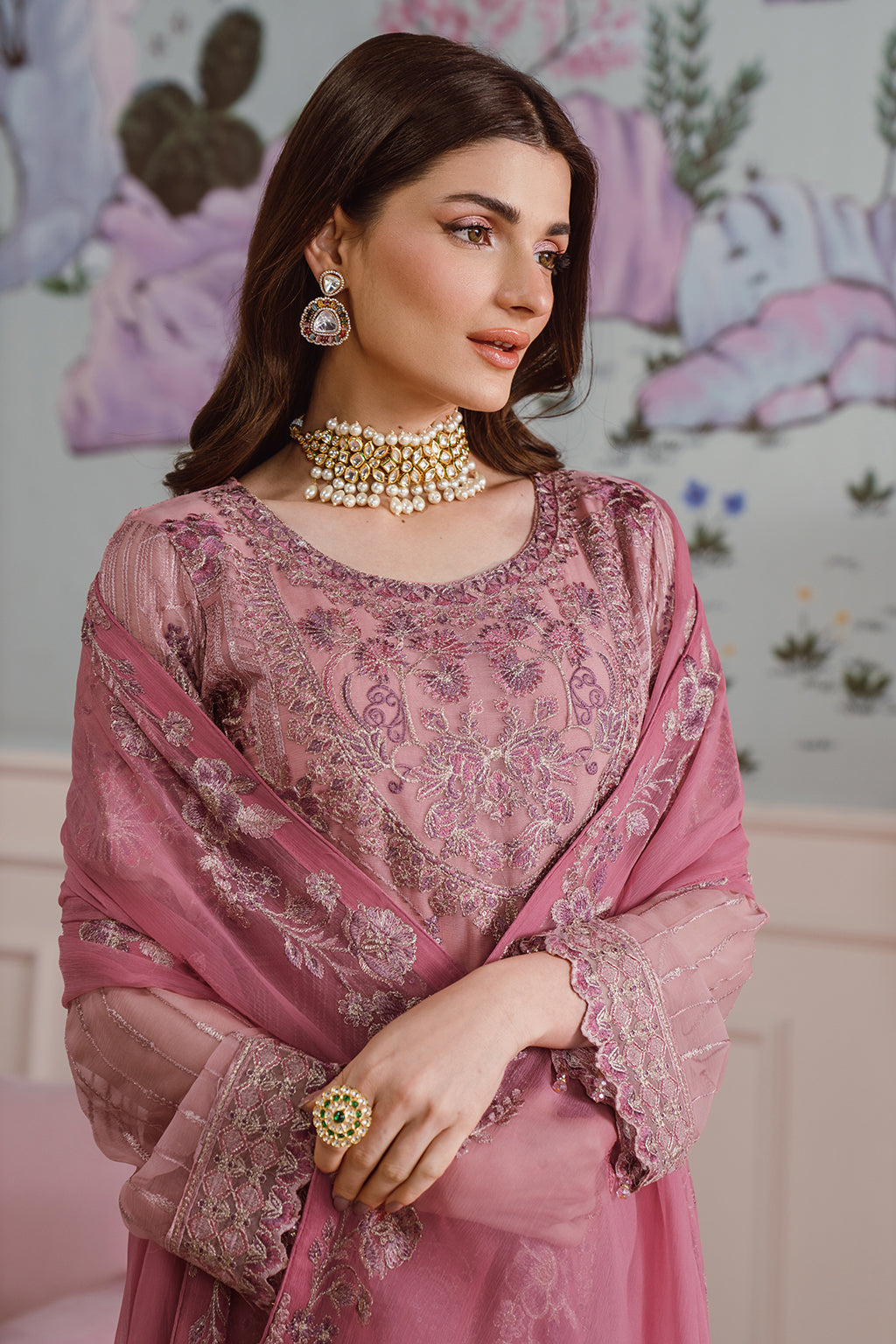 Embroidered Chiffon By Ramsha (Stitched)