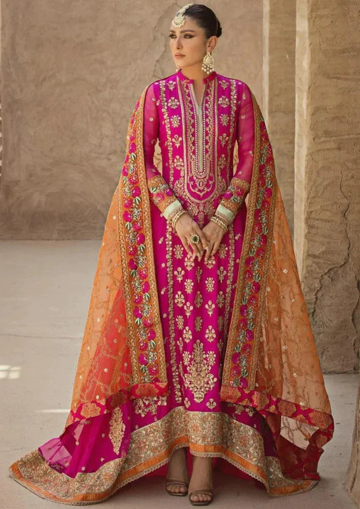 3 Piece Stitched - Heavy Embroidered Lawn Cotton PS-077 | ZAINAB CHOTTANI